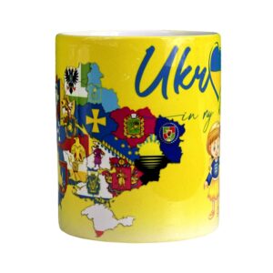 Map of Ukraine 11 oz
